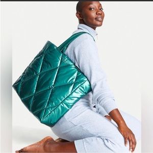 Victoria Secret Puff Tote Bag